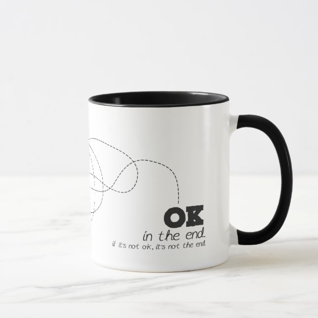 Alles ist OKAY Tasse (Rechts)