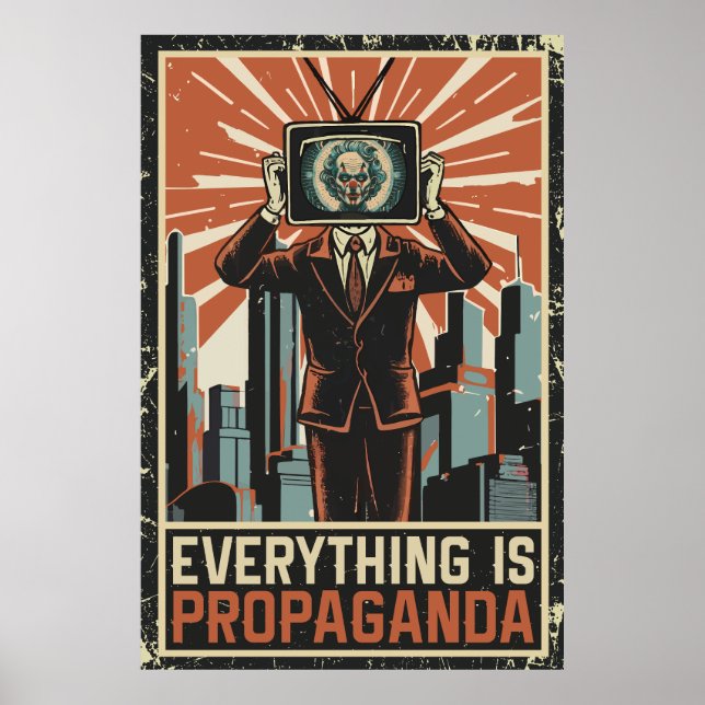 Alles ist Propaganda Poster (Vorne)
