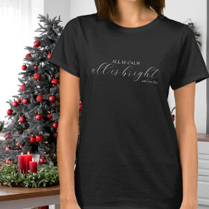 Alles ist Ruhe Alles ist eine helle Schwangerschaf T-Shirt