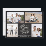 Alles ist ruhig, alles ist hell khalkboard Weihnac Feiertagskarte<br><div class="desc">Alles ist ruhig,  alles ist hell. Dunkle Holzkohle graue Kalkboard schwarze Bretter Hintergrund mit Kreide-Look extravagante Schrift geschrieben mit Worten aus dem berühmten Weihnachtskarol,  Silent Night. Ein hübsches und fühlendes Element,  das an die Schönheit und den Glanz der Saison erinnert!</div>
