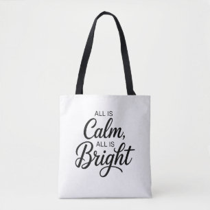 Alles ist ruhig, alles ist hell, Weihnachten  Tasche