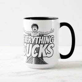 Alles ist Scheiße Tasse - Seltsamster Zeitstrahl
