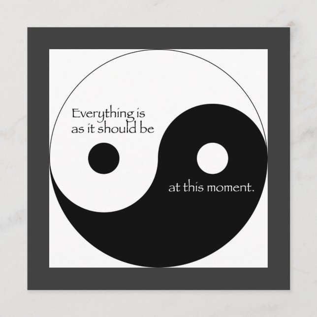 Alles ist so, wie es sein sollte (Vorderseite)