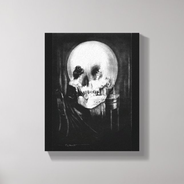 Alles ist Vanity-Druck Leinwanddruck (Vorderseite)