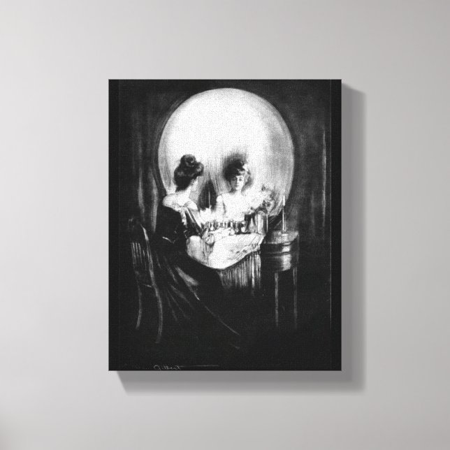 Alles ist Vanity-Druck Leinwanddruck (Vorderseite)