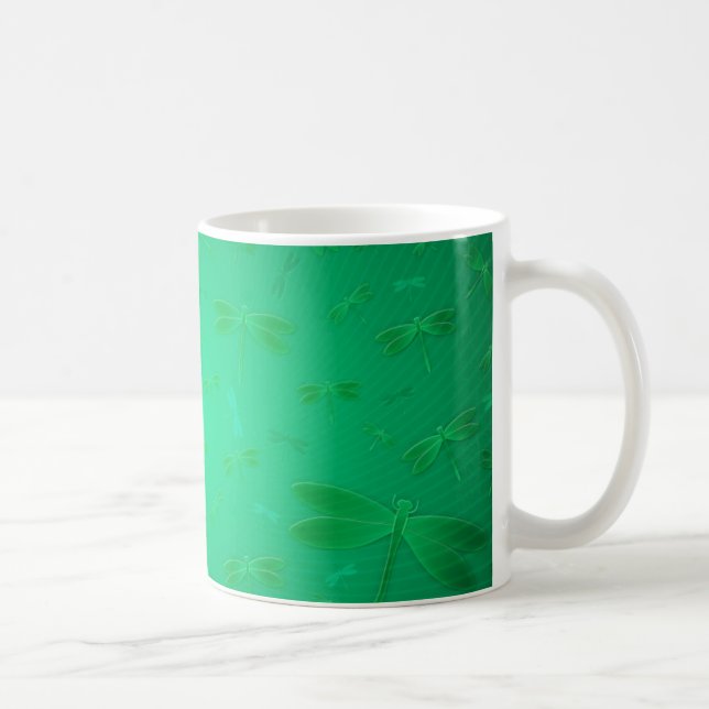 Alles ist von den Libellen voll Kaffeetasse (Rechts)