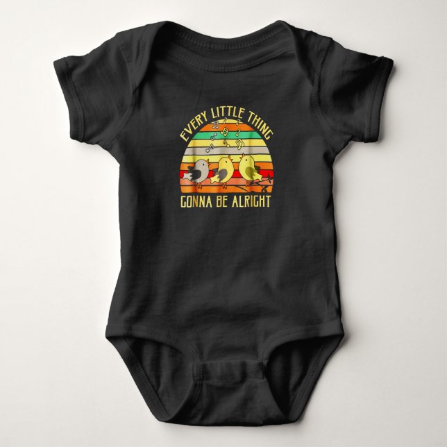 Alles Kleine ist, dass es gut ist. Baby Strampler (Vorderseite)