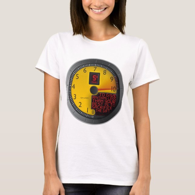 Alles kleiner als Ihr Bestes T-Shirt (Vorderseite)