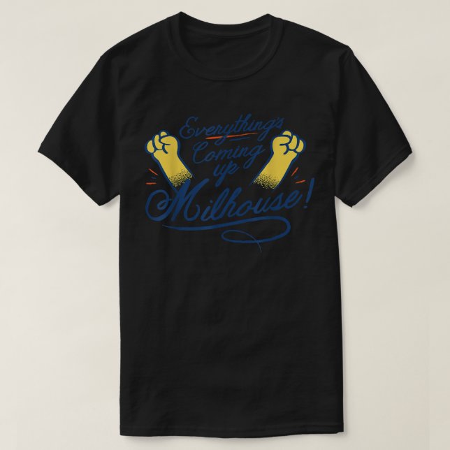 Alles kommt auf Milhouse Cat Lover Cat Owne T-Shirt (Design vorne)