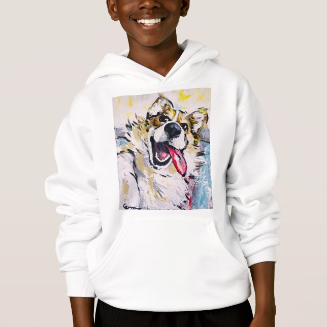 Alles lächeln hoodie (Vorderseite)