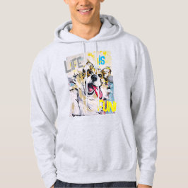 Alles lächeln, Life is fun! Hoodie