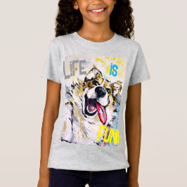 Alles lächeln, Life is fun! T-Shirt