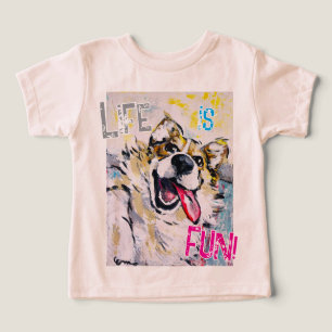 Alles lächeln, Life is fun! T-Shirt