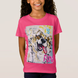 Alles lächeln, Life is fun! T-Shirt