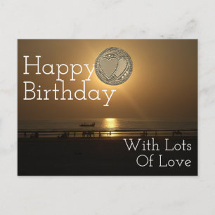 Alles Liebe zum Geburtstag Postkarte