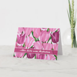 Alles Liebe zum Muttertag Card auf Deutsch Karte