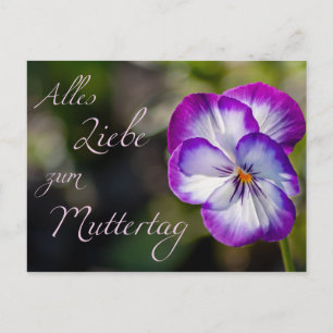 Alles Liebe zum Muttertag Postkarte