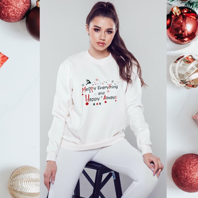 Alles Moderne Festtage Weihnachten Sweatshirt (Von Creator hochgeladen)