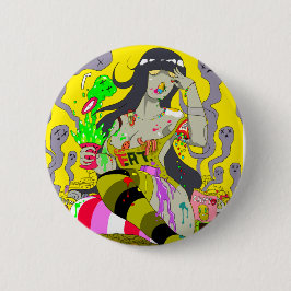 Alles Nahrungsmittelmuss DIE! Knopf Button
