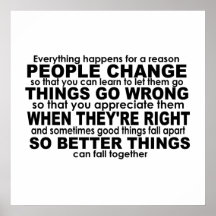 Alles passiert für einen Grund Inspiration