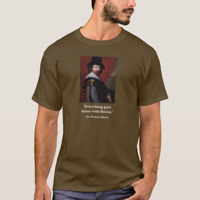 Alles passt besser zum Speckt-shirt T-Shirt (Vorderseite)