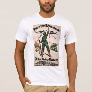 Alles Pelze Vaterland WWI Plakat T-Shirt