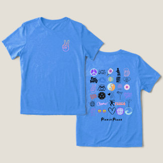 alles pickblau Tri-Blend shirt
