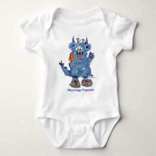 Alles Popsights Funny Monster Baby T Shirt