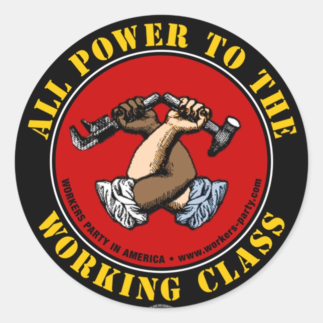 "Alles Power..." Aufkleber (Vorderseite)