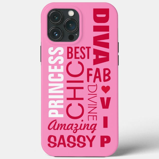 "Alles Prinzessin.." Case-Mate iPhone Hülle (Rückseite)