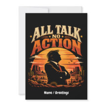 Alles Reden Keine Aktion Retro Sonnenuntergang Pol