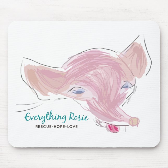 Alles Rosie Mausunterlage Mousepad (Vorne)
