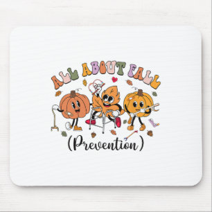 Alles rund um die Herbstprävention Erntedank Fall  Mousepad