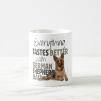 Alles schmeckt besser mit deutschem Schäferhair