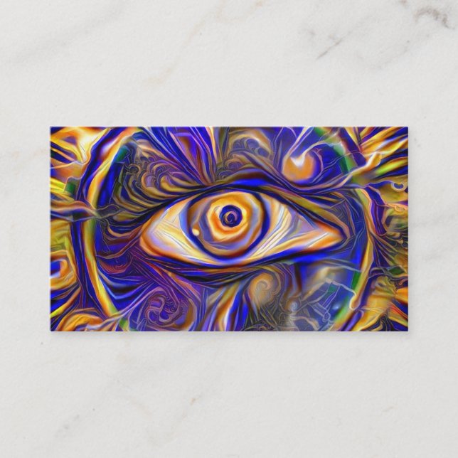 Alles sehende Auge Visitenkarte (Vorderseite)