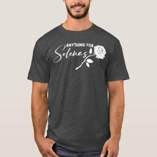 Alles Selenas Rosen für hispanische Musikliebhaber T-Shirt