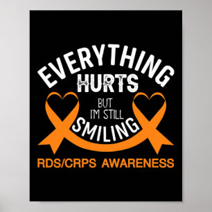Alles tut weh, dass ich immer noch lächle - Rsd Cr Poster