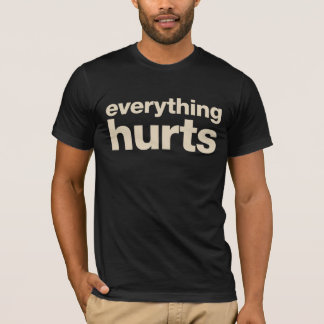 Alles tut weh - Minimalistisch und ausdrucksvoll g T-Shirt