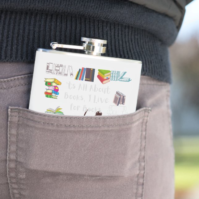 Alles über Bücher Flachmann (Beispiel)