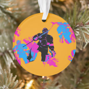 Alles über das Goalie - Hockey Player Ornament