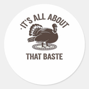 Alles über den Baste Christmas Trendy Runder Aufkleber