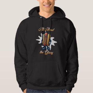 Alles über den Glizzy   Funny Hot Hunde Humor Hoodie