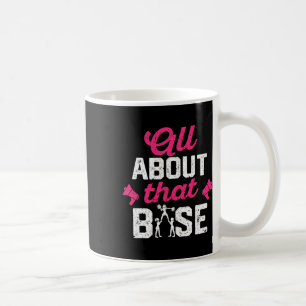 Alles über diese Se - Lustiger Cheerleading-Spruch Kaffeetasse
