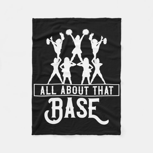 Alles über dieses Cheerleading-Design, Cheer-Gesch Fleecedecke (Vorderseite)
