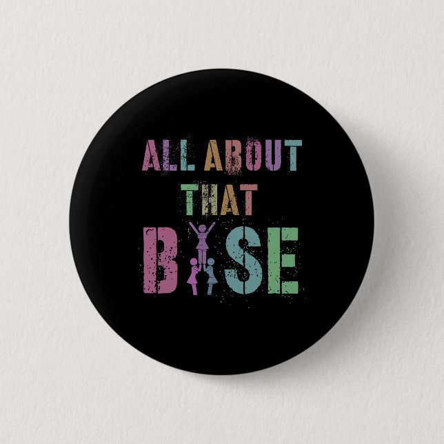 Alles über dieses Cheerleading-Team Cheer Squad  Button (Vorderseite)