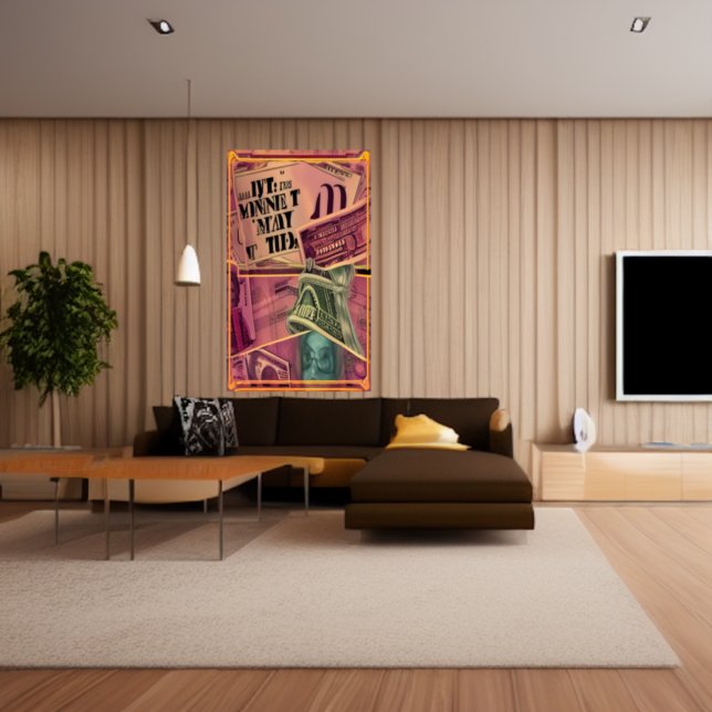 Alles über Geld | AI Art Poster (Von Creator hochgeladen)