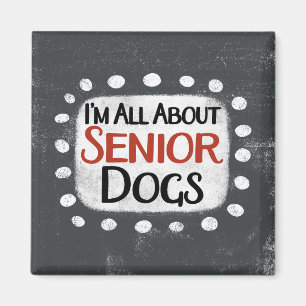 Alles über Senior Hunde Kühlschrank Magnet