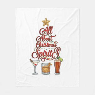 Alles über Weihnachts-Geister-Cocktails Whiskey St Fleecedecke