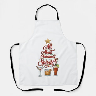 Alles über Weihnachts-Geister-Cocktails Whiskey St Schürze