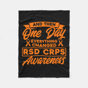 Alles veränderte Rsd Crps Bewusstsein Fleecedecke